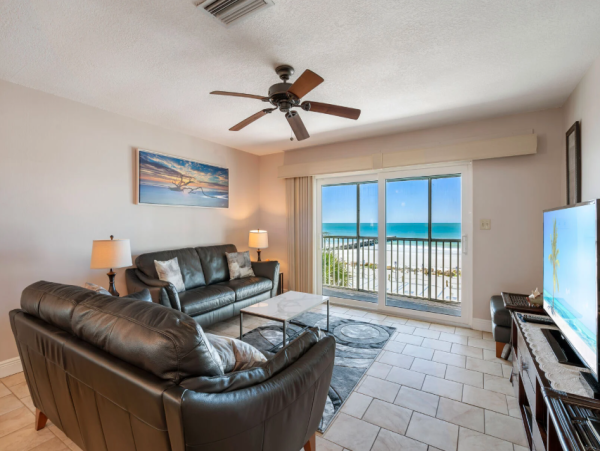 Two Bedroom Bradenton Beach Condo Gulf-Front